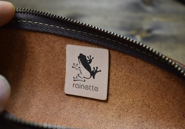 本革ペンケース（チョコ） | iichi 日々の暮らしを心地よくする