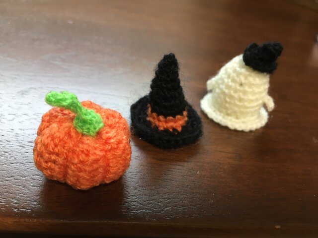 あみぐるみ　Aハロウィンセット あみぐるみ Aハロウィンセット ハロウィン編みぐるみセット あみぐるみ