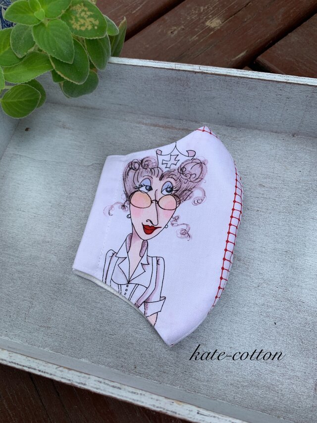 ■立体マスク・USAコットン⭐︎ロラライ・ハリス☆C