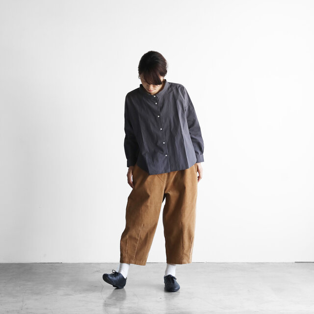 シャトルコーデュロイバルーンパンツ(ブラウン)【ユニセックス】の画像1枚目