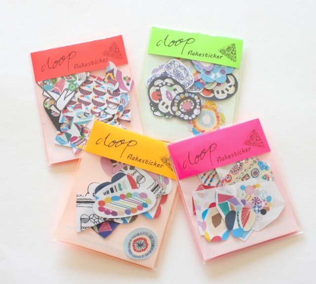 フレークシール_蛍光イエロー | iichi 日々の暮らしを心地よくする