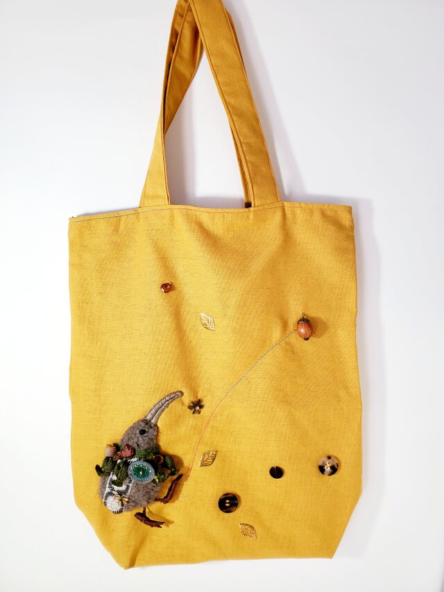 IRODORI AZ bag(キーウィ)〔山吹色の季節〕の画像1枚目
