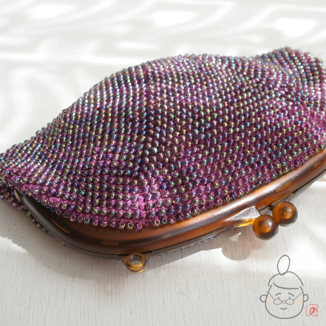 ばあば作☆キラキラプチバッグ（grainderaisin・1256）