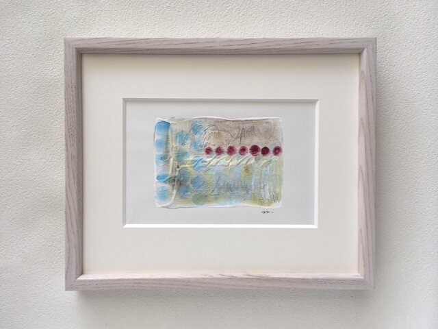 額付きアート「water color -2」原画の画像1枚目