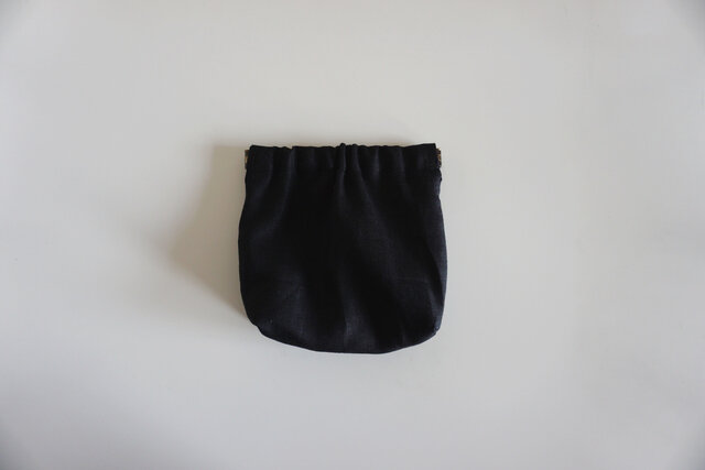 SIMPLE POUCH / blackの画像1枚目