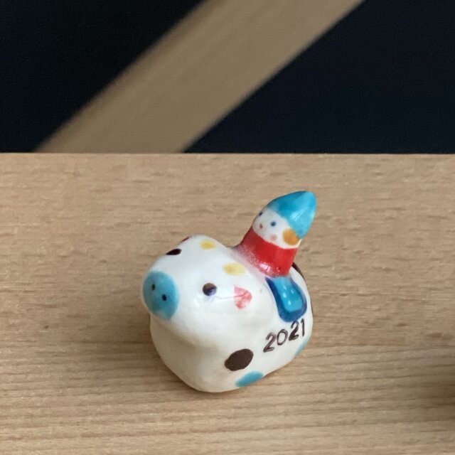 2021年限定フェーヴ(青帽)の画像1枚目
