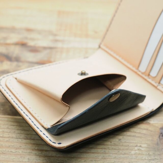 【試作品のため現品限り】基本の二つ折り財布 | iichi ハンドメイド・クラフト作品・手仕事品の通販
