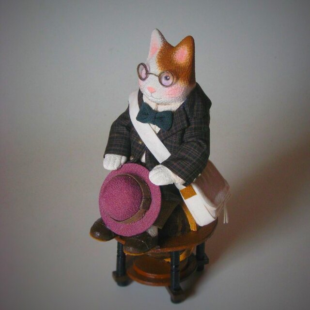 縮緬福猫 カムパネルラの画像1枚目