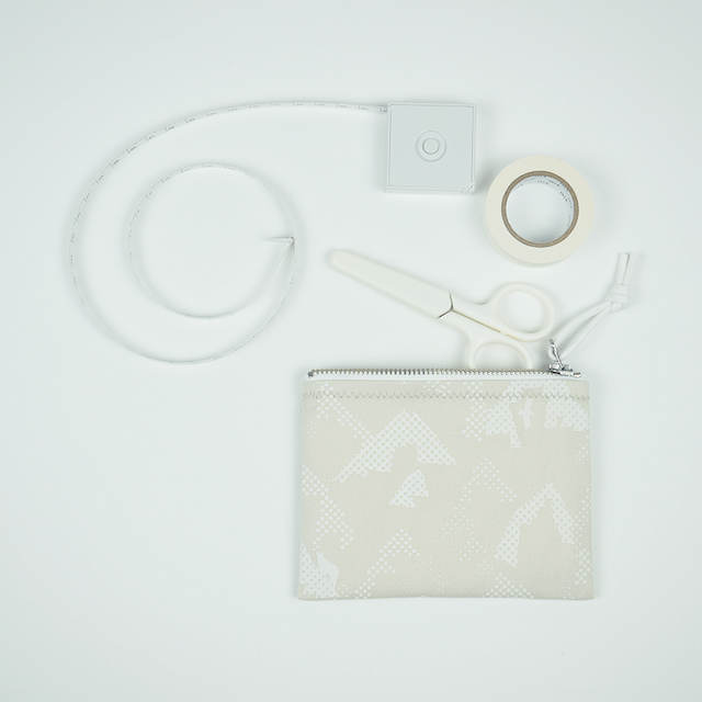 pouch 105F パール×白の画像1枚目