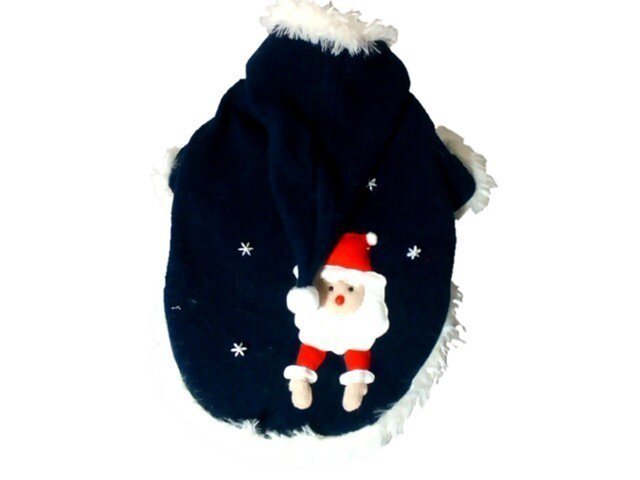 胸60 手作り犬服♪ブルーサンタ服☆クリスマス秋冬 | iichi 日々の