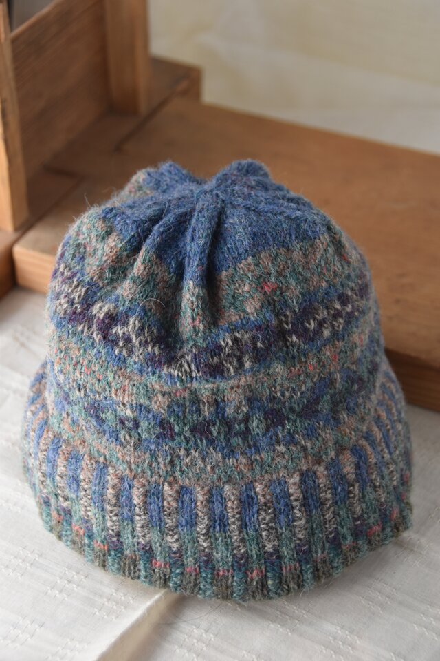 フェアアイルニット帽子