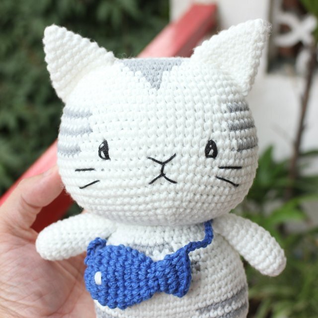 あみぐるみ ねこちゃん 編みぐるみ プレゼント ハンドメイド 男の子