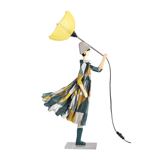 【2020年秋冬モデル】風のリトルガールおしゃれランプ Trigona テーブルランプ 受注製作 送料無料