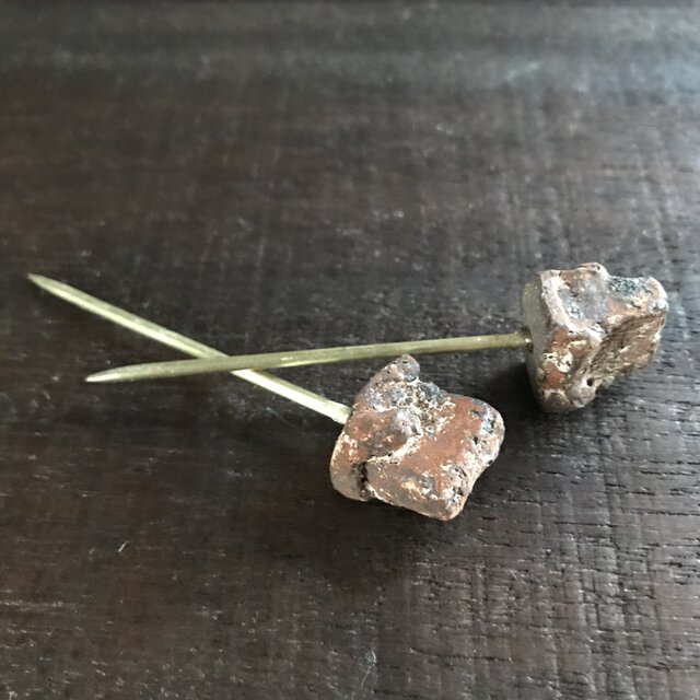 焼締ヘッドのピック5本セットの画像1枚目