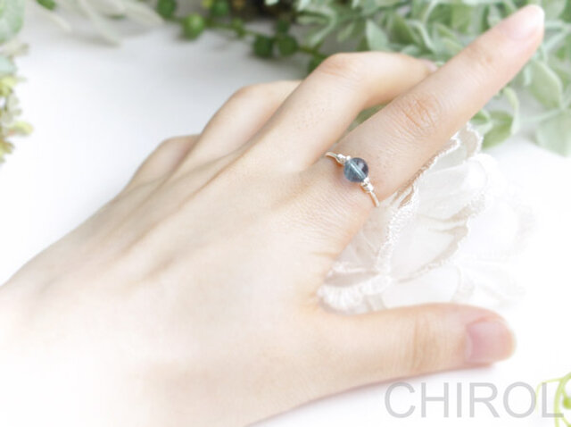 フローライト(ブルーグリーン) リング/ SV925 | iichi 日々の暮らしを