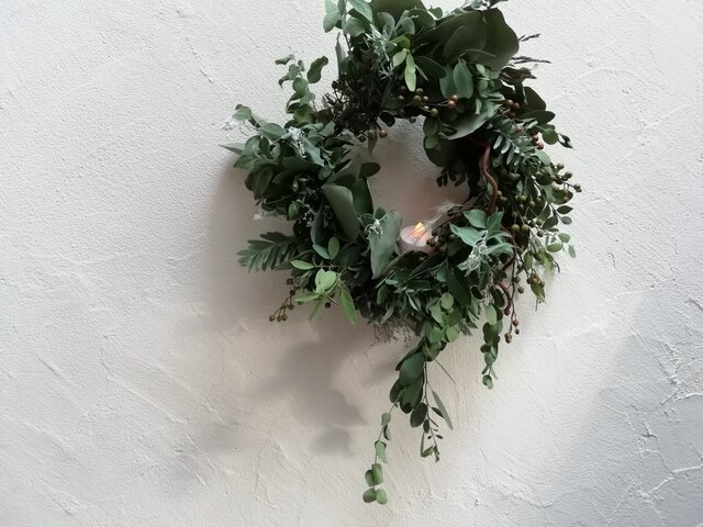 autumn wreath-森ーの画像1枚目