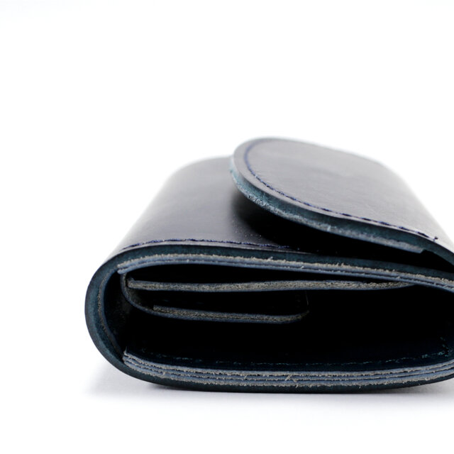 永久保証 ブッテーロレザー ×栃木レザー 三つ折り ミニ