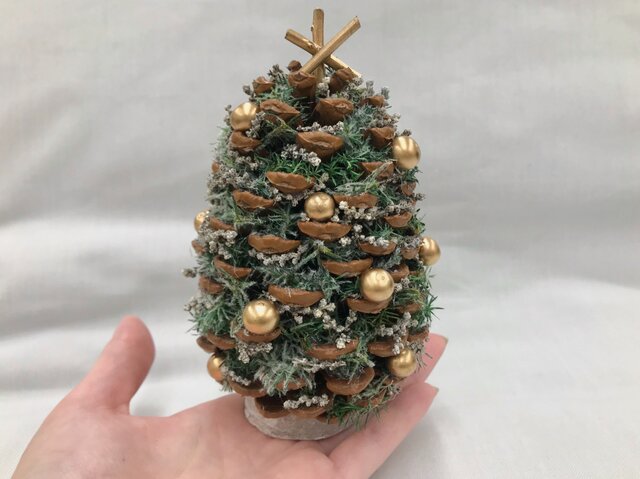 out ゆき様 ビッグまつぼっくり ✧ クリスマス ツリー✧ まつぼっくりツリーBig!