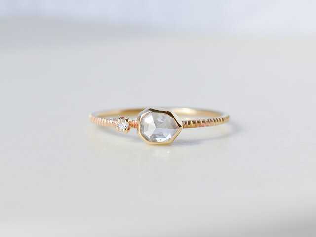 littlest bouquet ring Heptagonの画像1枚目