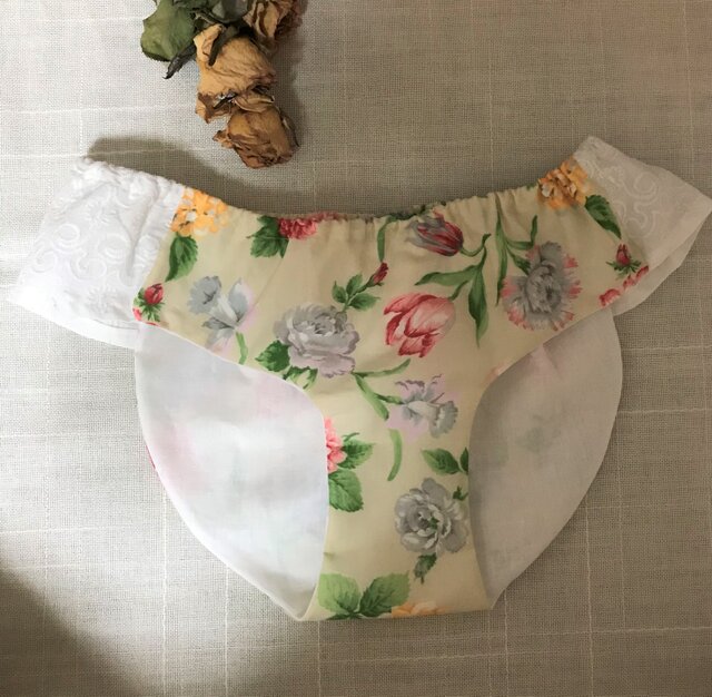 冷え取り下着 ふんどしパンツ 股上普通タイプの画像1枚目