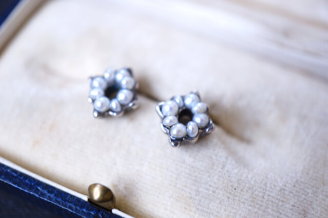 パールピアス classic silverの画像1枚目