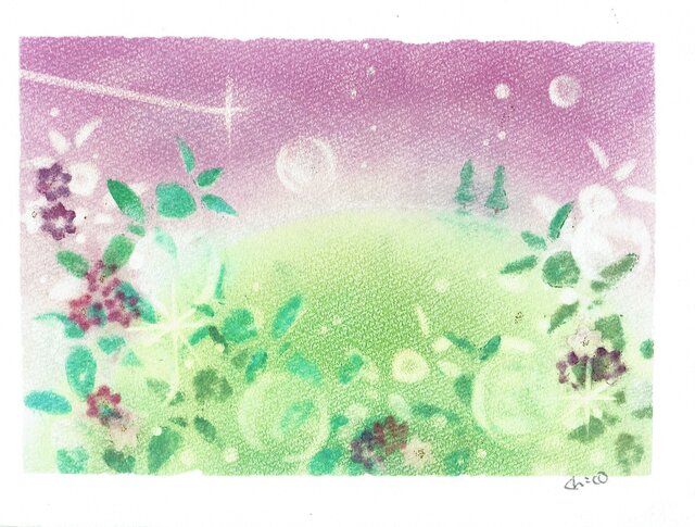 「Peaceful home」原画の画像1枚目