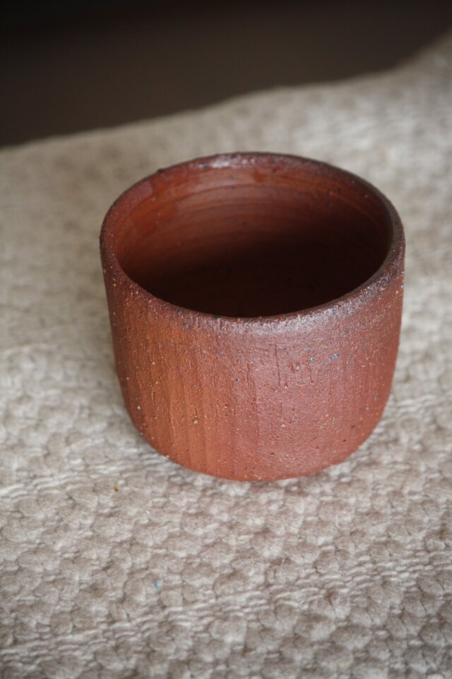 焼締のシンプルカップ#２