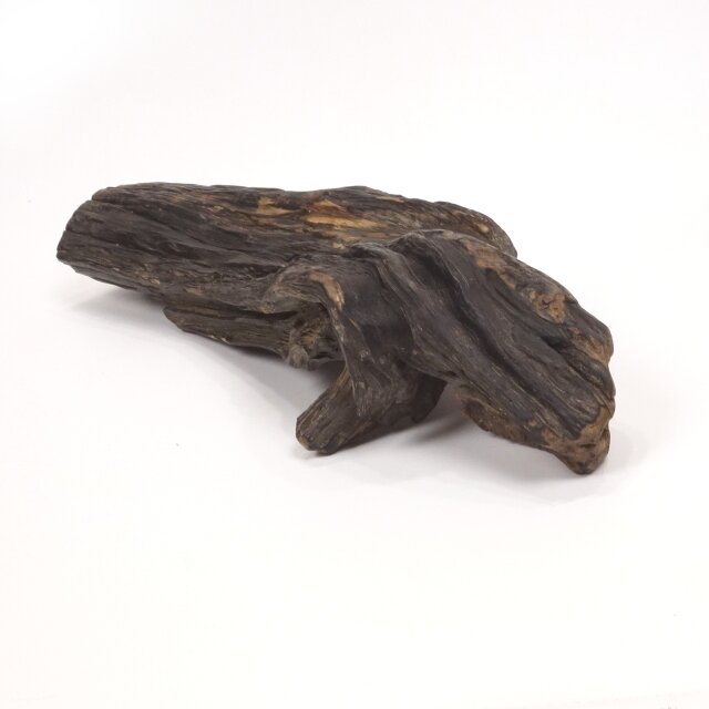 温泉流木】流れる幹流木ダーク色素の飾り台座 置台 スタンド 流木