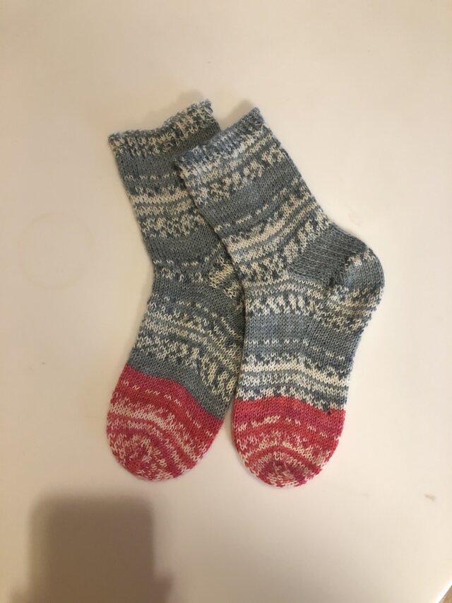 No.401 手編み靴下