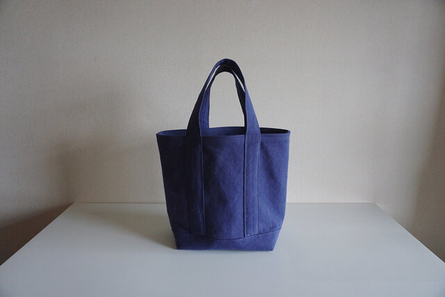 TOTE BAG (L) / purpleblueの画像1枚目