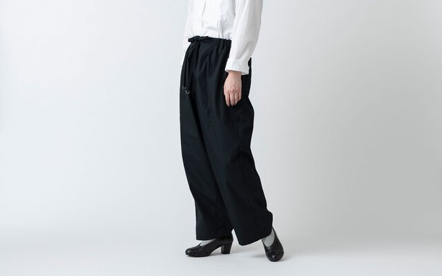 再入荷】木間服装製作 / pants black / unisex 1size | iichi 日々の