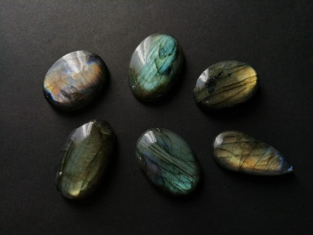 ラブラドライト 6個セット カボション ルース ⑦ | iichi 日々の暮らし