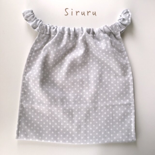 M:ゆるふわ*ふんどしパンツ(ライトグレードット)ダブルガーゼ フンティー ふんどしショーツの画像1枚目