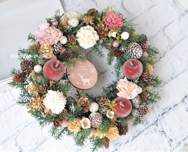 ☆こなこな☆深い森のclassicalなリース 深い森のクリスマスリース｜Fla-co（フラコ） - フラワーアレンジ作品