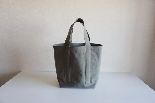 TOTE BAG (L) / middlegrayの画像1枚目