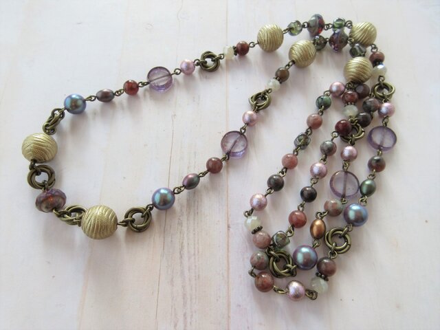 Necklace チェコ エクロジャイト(N1232)の画像1枚目