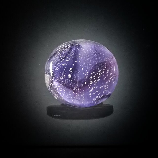 いちこ様ご予約品☆世界でたった一つのガラスの帯留めの画像1枚目