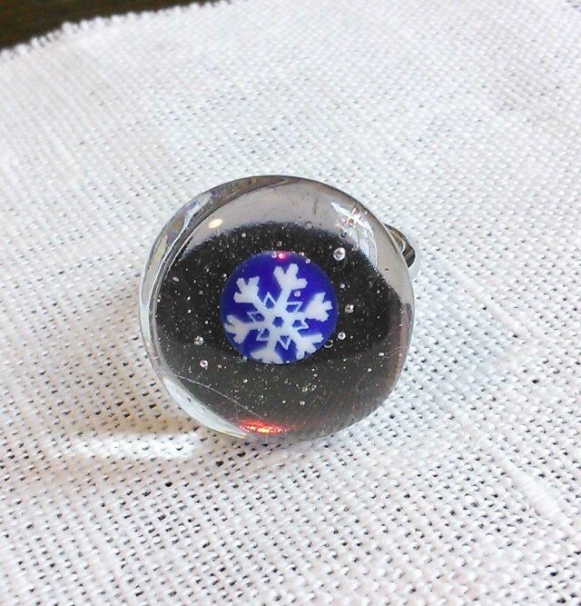 ガラスのリング（スノーフレーク３）
