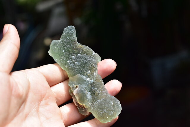 キラキラ素材☆大きなフローライト原石 flo019 | iichi 日々の暮らしを