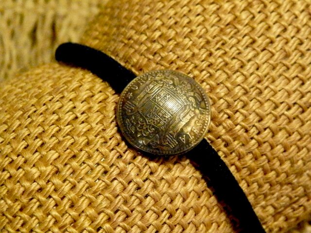 #H123 España Coin Hair Elasticの画像1枚目