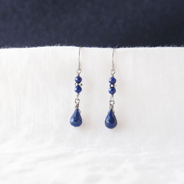 Blue Drop Pierce(ラピスラズリ)の画像1枚目