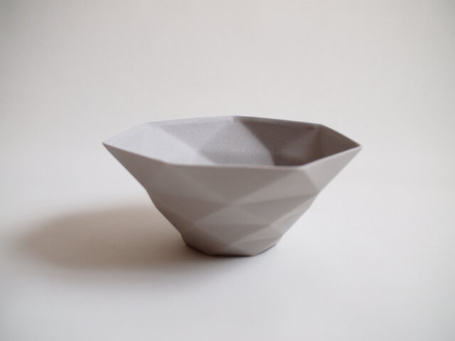 origamiボウル(グレー)の画像1枚目