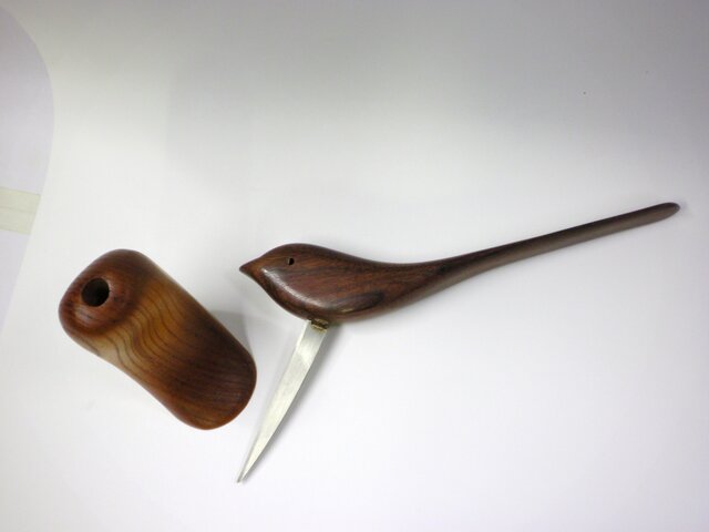 【極美品】SILVER925 ペーパーナイフ　木箱付き ペーパーナイフ(森のささやき） | iichi 日々の暮らしを心地よくする