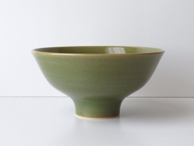 ご飯茶碗 グリーンの画像1枚目