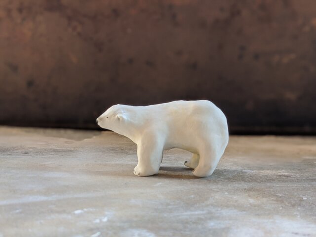 しろくまオブジェの画像1枚目