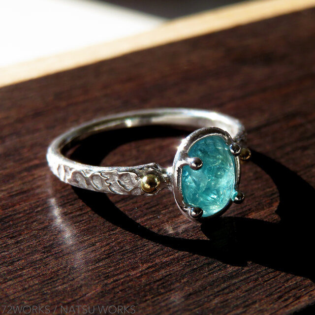 グランディディエライト・リング ＊ Grandidierite Ring