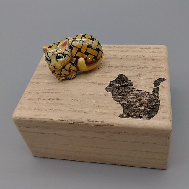 おびねこ 網代模様の画像1枚目