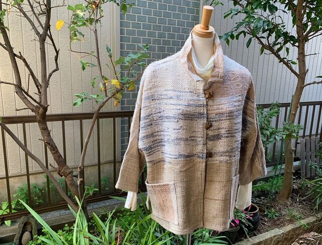 に初値下げ！ 裂き織りコート（白） | www.kdcow.com