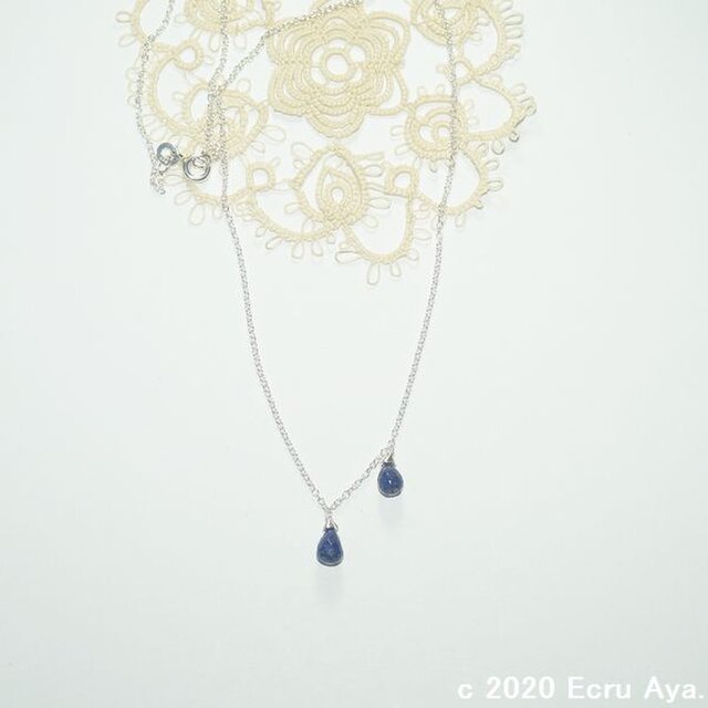 冬の日 宝石質ラピスラズリaaaのネックレス Iichi ハンドメイド クラフト作品 手仕事品の通販
