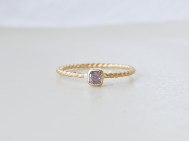 Lavender Diamond Ringの画像1枚目